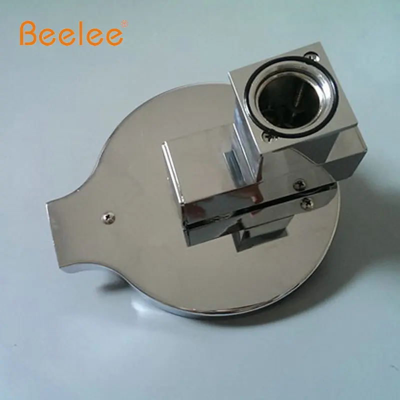 Светодиодный кран для ванной комнаты латунный хромированный Водопад смесители 3