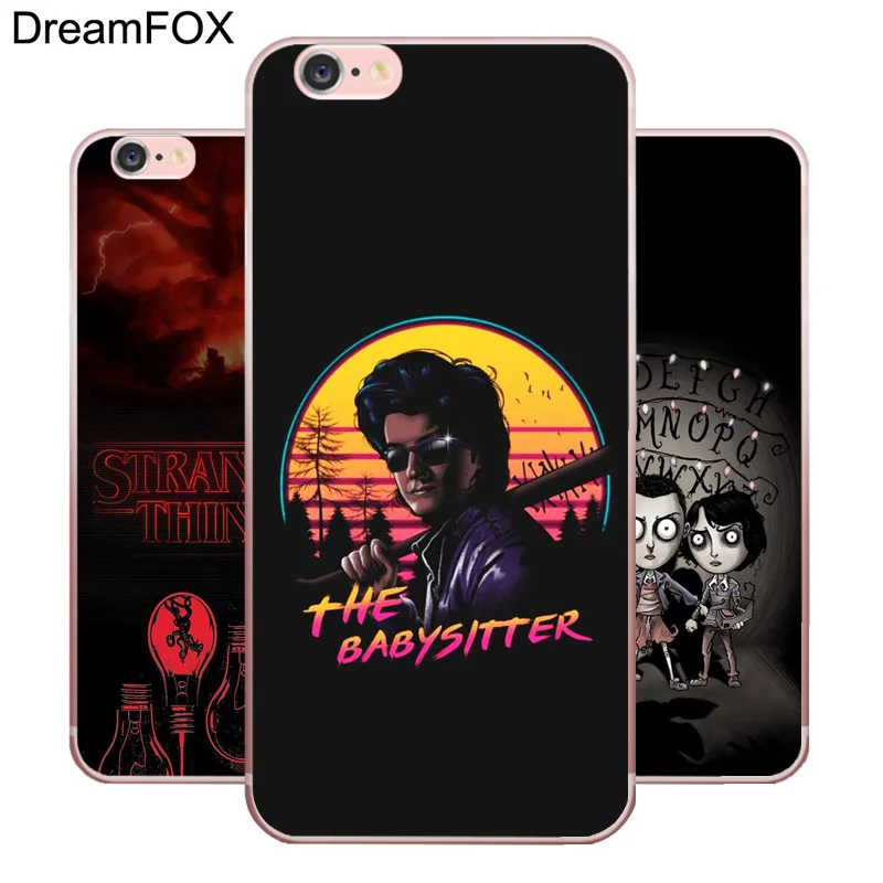 N421 Stranger Things Fear Soft TPU Silicone Cover For Apple iPhone 11 Pro XR XS Max 8 X 7 6 6S Plus 5 5S SE 5C 4 4S Case |