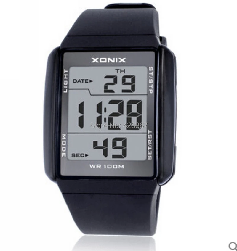 Недорогие наручные электронные часы. Часы Xonix FJ-010a. Xonix wr100m. Мужские часы Xonix wr100m. Часы спортивные мужские водонепроницаемые Xonix.