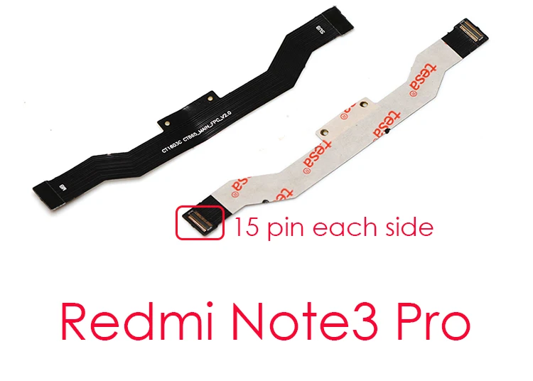1 шт. основной материнская плата разъем гибкий кабель для Xiaomi Redmi Note 4 3 2 3G 4G Note4 Note3