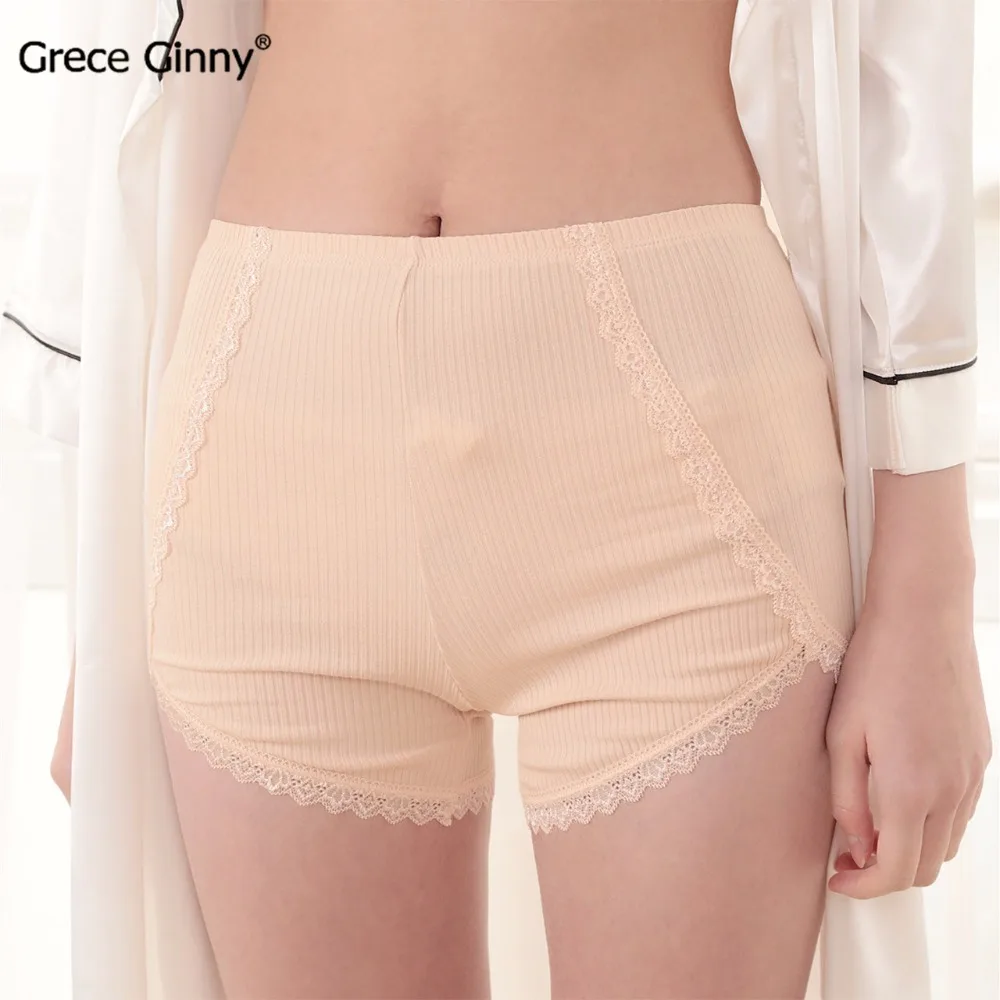 2 шт./лот кружевные защитные брюки летние тонкие шорты женское нижнее белье