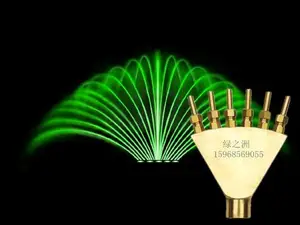 Медные материалы, 1 насадка phoeni, павлин, вода, характеристики бассейна, Фонтанная головка