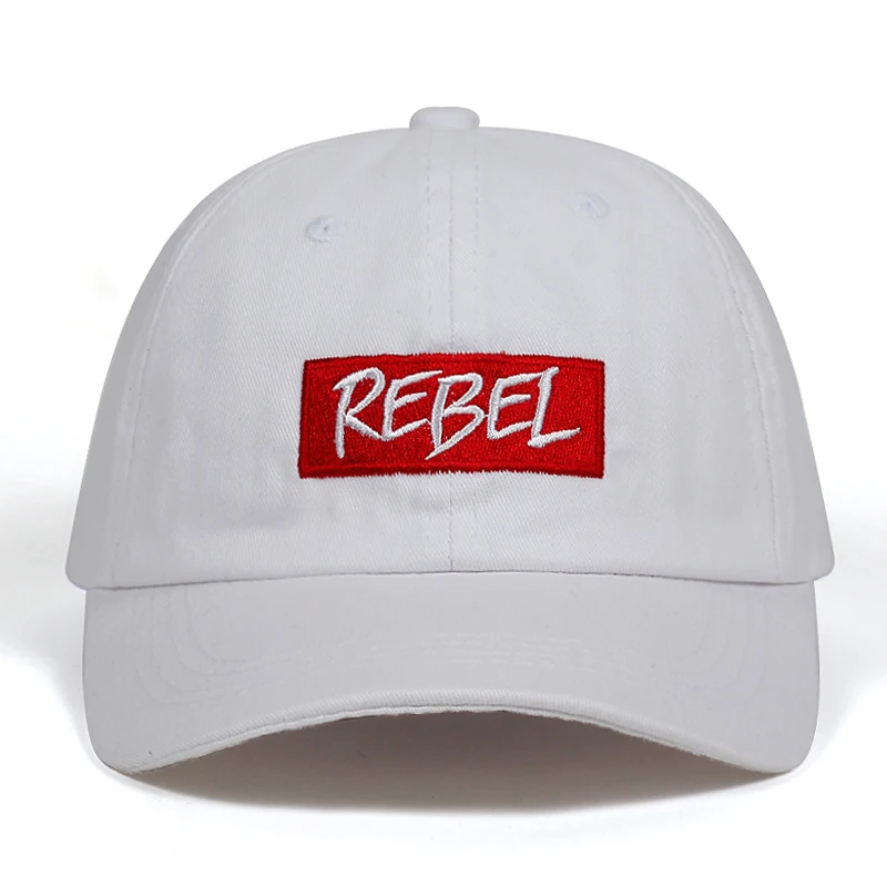 Бейсболка REBEL Fashion для мужчин и женщин модная летняя Кепка с вышивкой букв