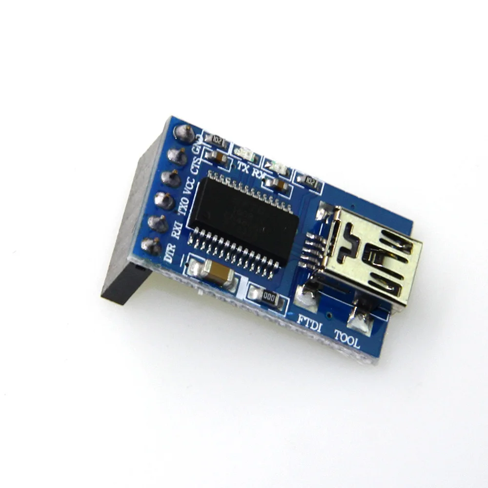 

FT232RL USB to Serial adapter module Mini USB TO RS232 For Arduino pro mini (welding short row mother pin)