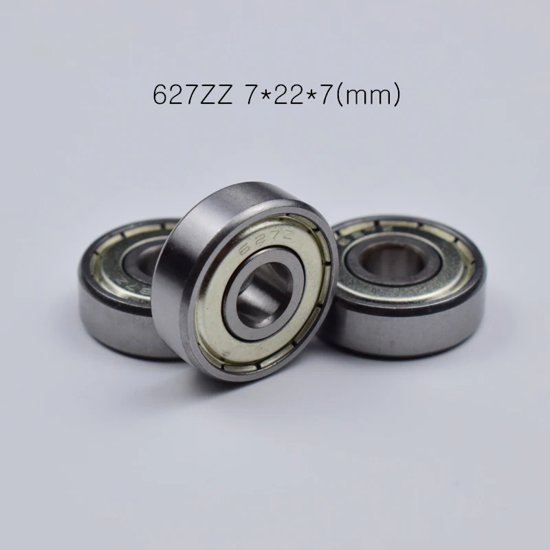 

Bearing 10pcs 627ZZ 7*22*7(mm) chrome steel Metal Sealed High speed Mechanical equipment parts