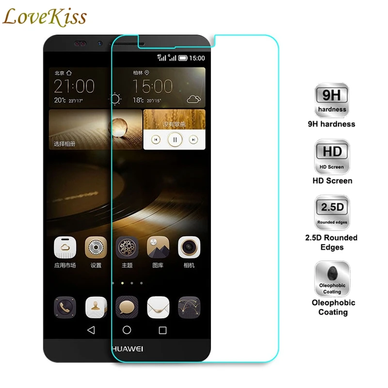 9H 2.5D Закаленное стекло для Huawei Ascend Mate 7 Mate7 Dual MT7 CL00 TL00 Защитная пленка экрана|glass