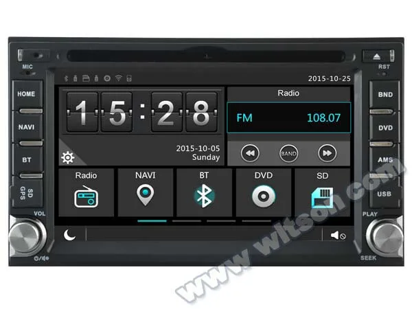 Автомобильный DVD-плеер 6 2 &quotемкостный сенсорный экран для Hyundai Terracan 2001-2007 и Tucson