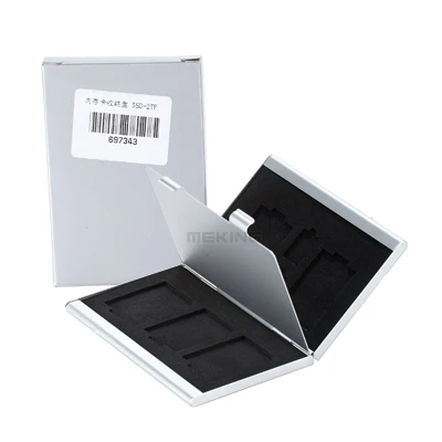 Selens защитный чехол для карты памяти 5SD + 2TF держатель алюминиевый корпус DSLR