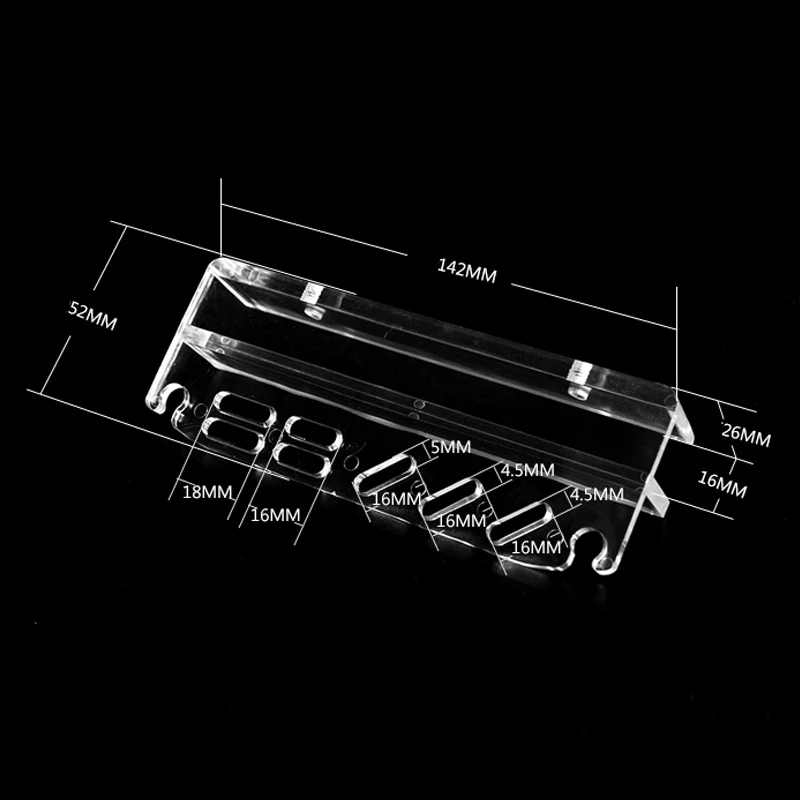 Набор держателя инструмента из нержавеющей стали/акрила оборудование для