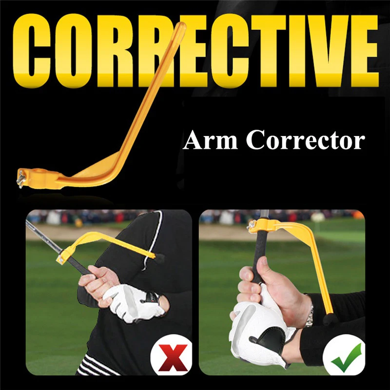 

Beginner Alignment Golf Swing Trainer Aid Swing Correcting Tool Outdoor Golf Swing Wrist Gestures Positions Corrector Golf