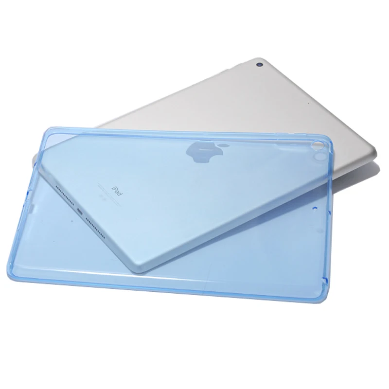 Мягкий ТПУ чехол для нового iPad 2017 2018 air air2 pro 9 7 силиконовый цветной прозрачный