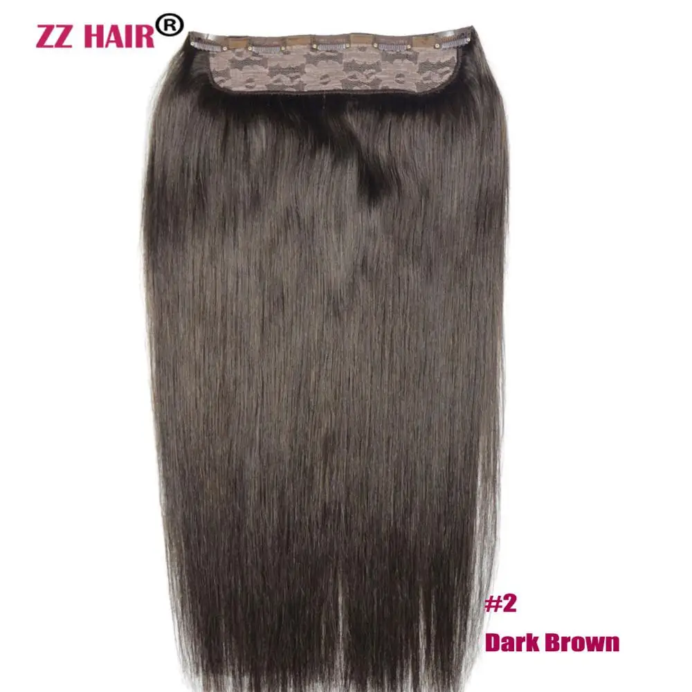 ZZHAIR 100 г-200 г 1"-28" машинное производство, волосы remy, комплект из 1 предмета, 5 прядей, человеческие волосы для наращивания, Натуральные Прямые Волосы