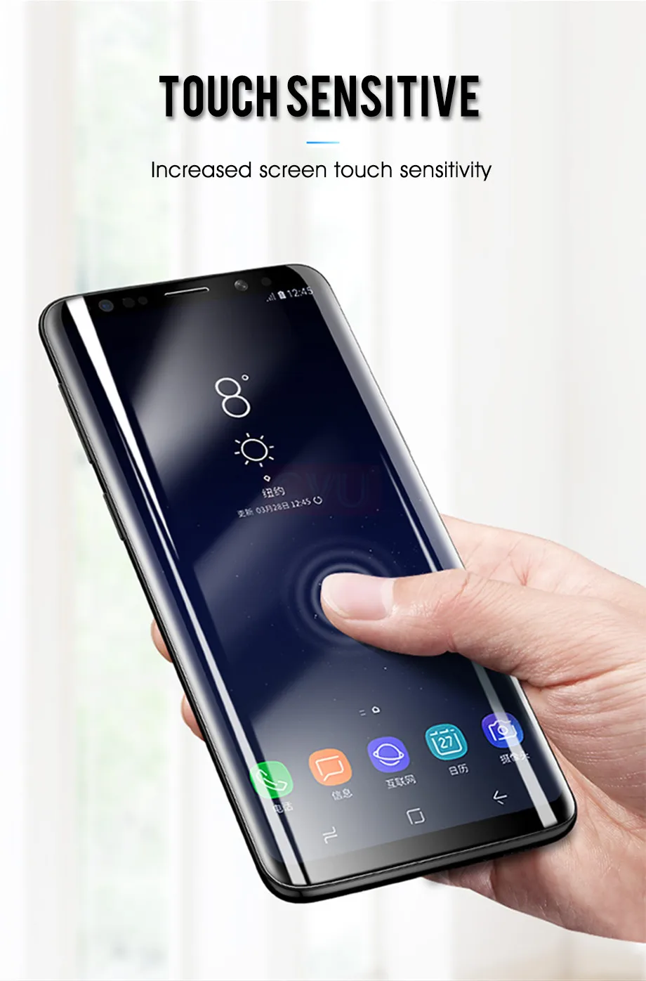 9D полное покрытие мягкая Гидрогелевая пленка для samsung Galaxy Note 8 9 S8 S9 Защита экрана для samsung S9 S8 S7 S6 Edge Plus не стекло