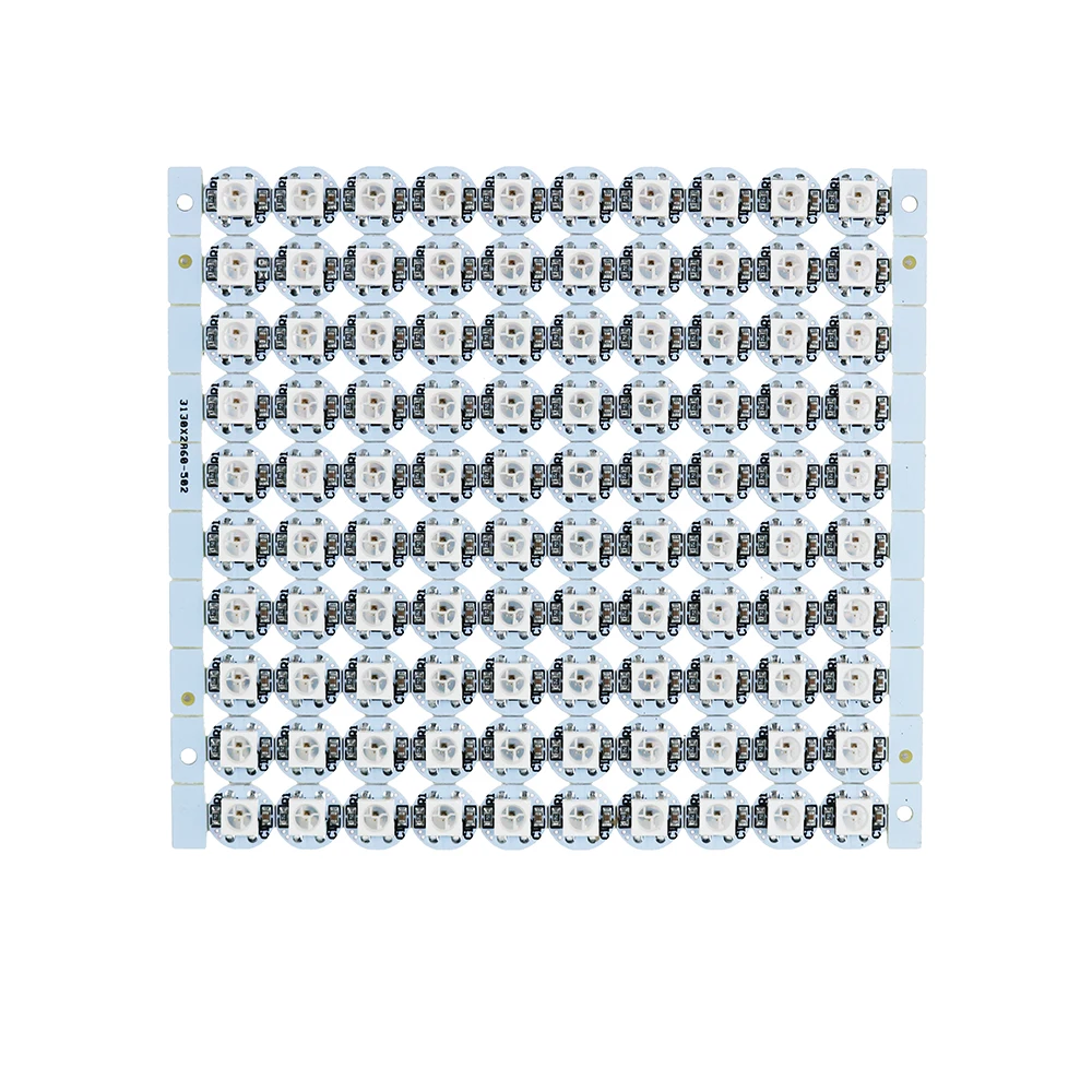 WS2812B 10~1000pcs 4-Pin WS2812 LED Pixel Heatsink 5V 5050 RGB WS2811 IC Built-in Individually Addressable Digital | Лампы и освещение