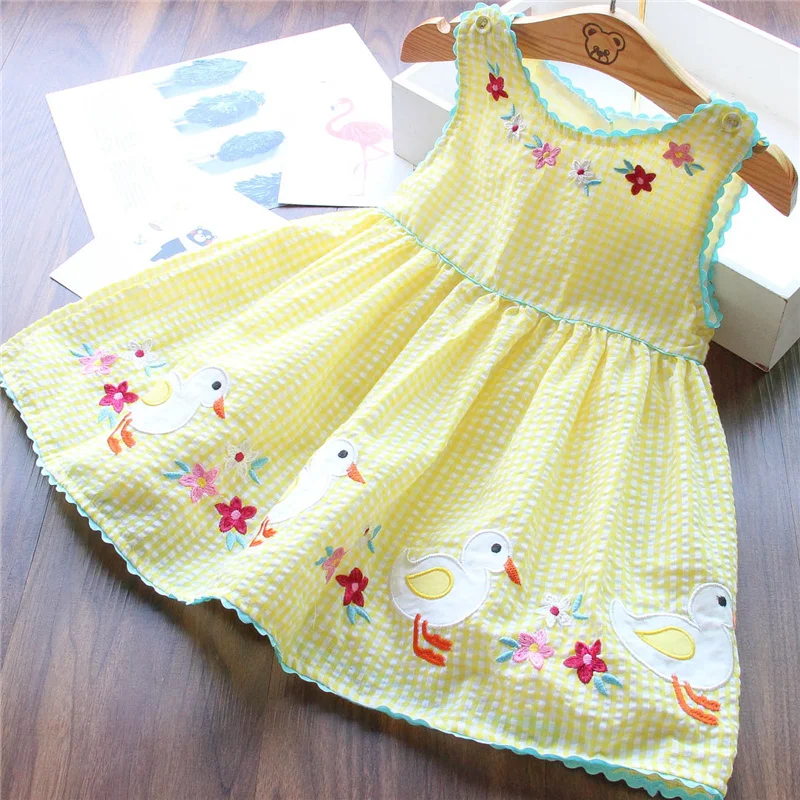 

Girls Dress Summer Holiday Floral Princess Clothing Lace costume New Baby Child Party Sleeveless Beautiful Dresses Vest Clothes