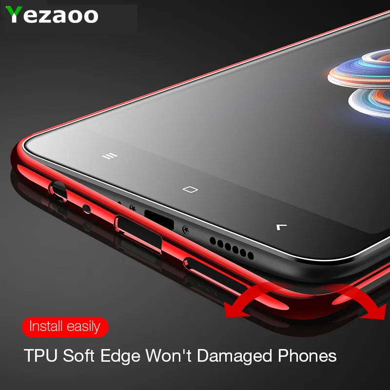 Yezaoo силиконовый мягкий чехол из ТПУ для Xiaomi Mi A1 A2 5X 6X 6 Redmi 5 plus S2 Note 4 4X 5A prime pro global