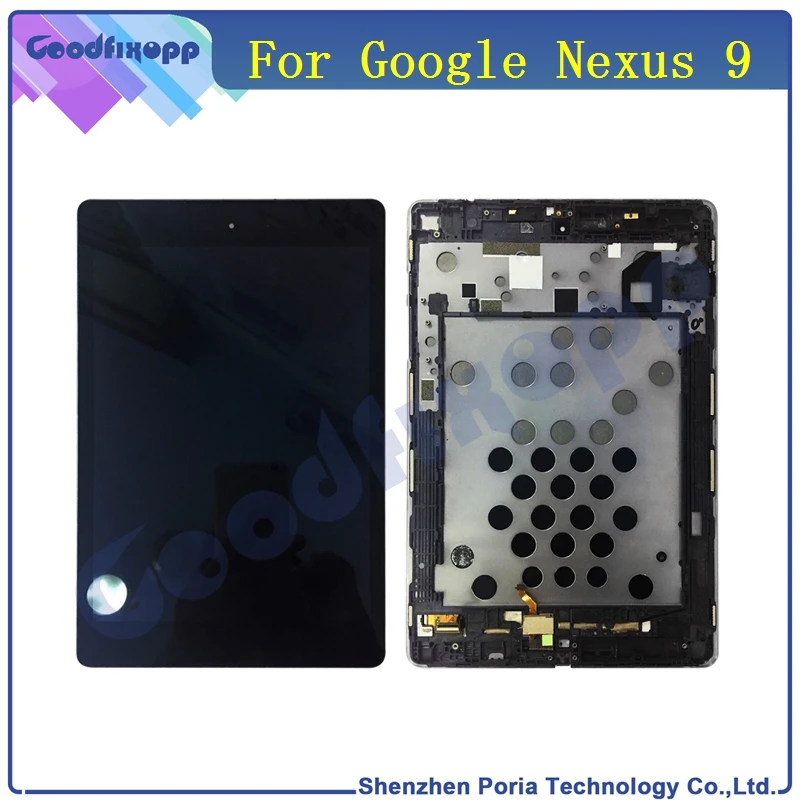 Сменный настольный ЖК экран 8 9 дюйма для HTC Google Nexus с дигитайзером сенсорный в