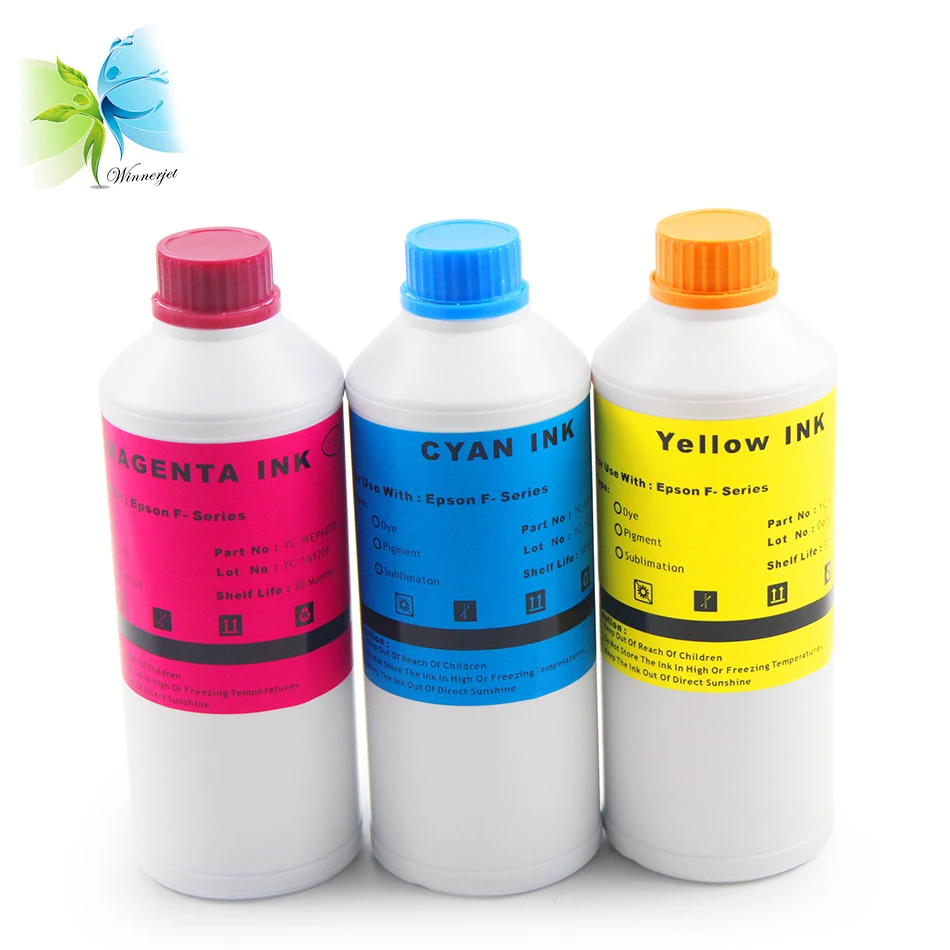 T7411 T7414 4 цвета сублимационные чернила для Epson Surecolor F6000 F7000 F6070 F7070|Наборы заправки