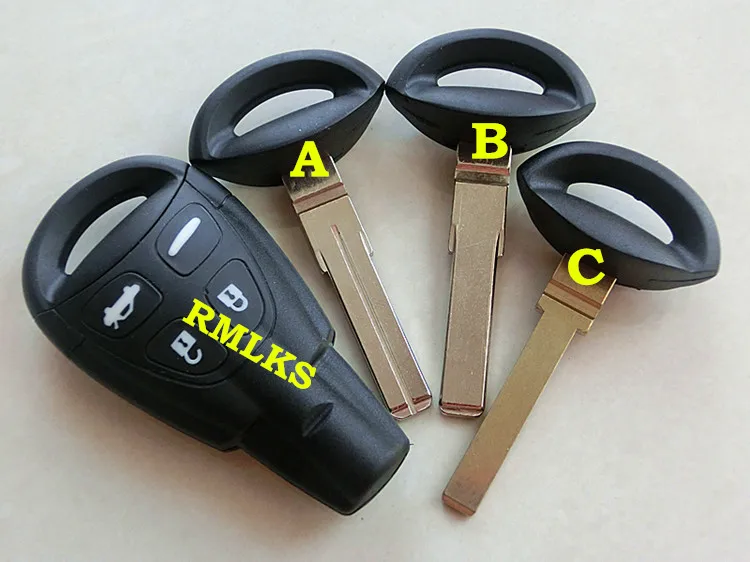 Пульт дистанционного управления для Saab 9 3 5 93 95 2003 2007 4 кнопки|fob case|fob coverfob key |