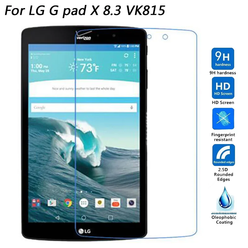 Закаленное защитное стекло 9H для LG G PAD 4 8 0 FHD V533/X2 PLUS Защитная пленка планшета pad X 3