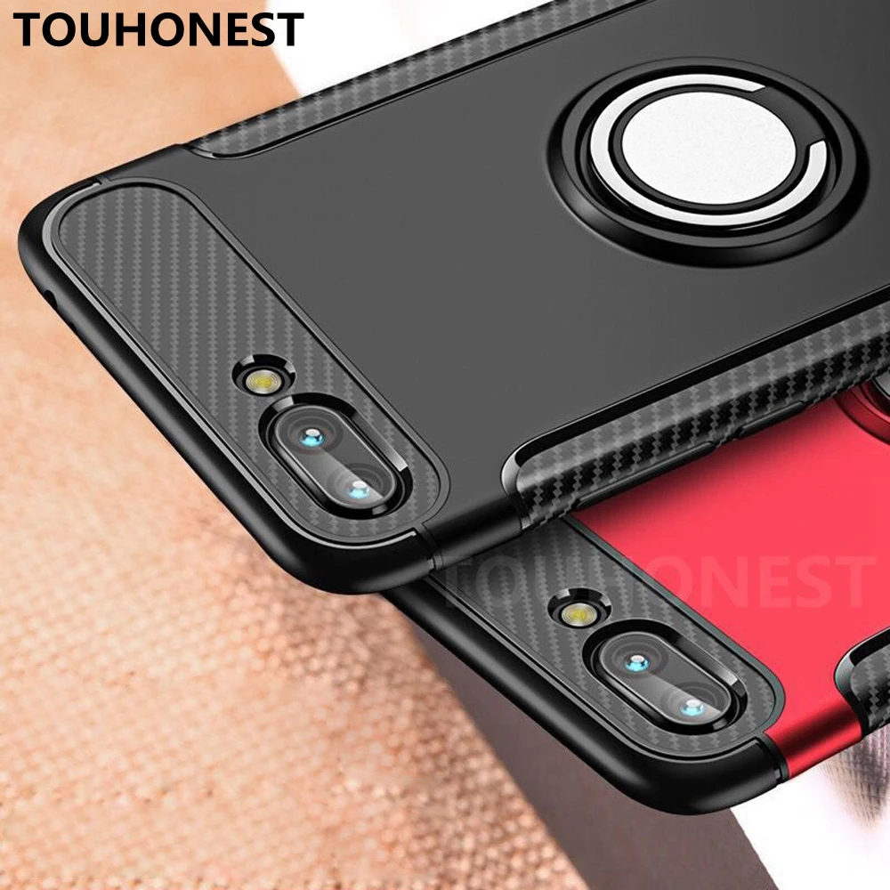 P20 Pro противоударный чехол для huawei lite Коврики 10 P10 Honor 9 P30 20 держатель палец кольцо