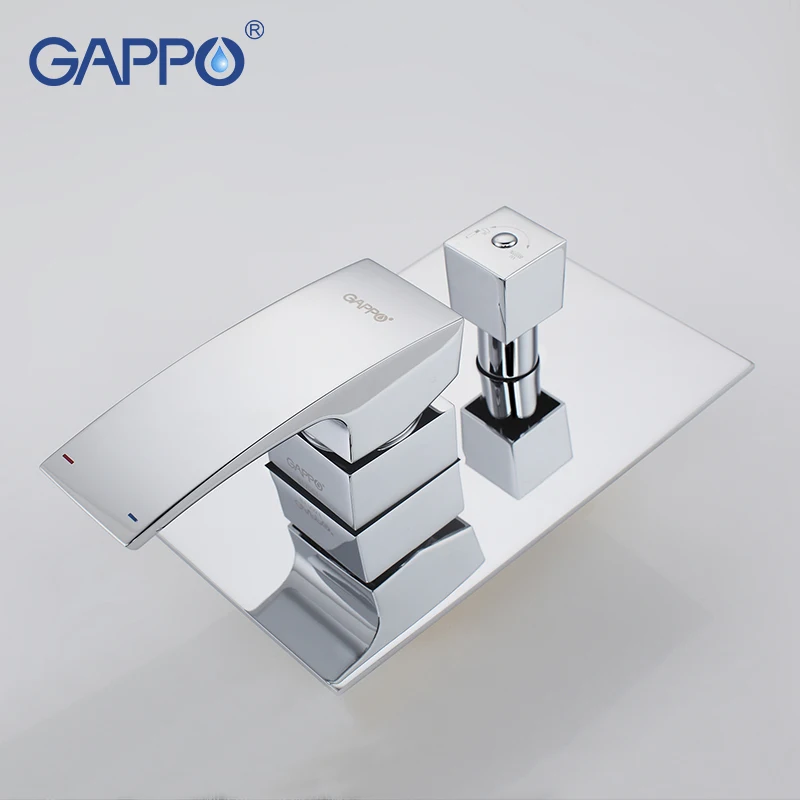 

GAPPO shower faucet bathroom shower faucets bath mixer massage shower heads waterfall bath mixer shower system faucet set