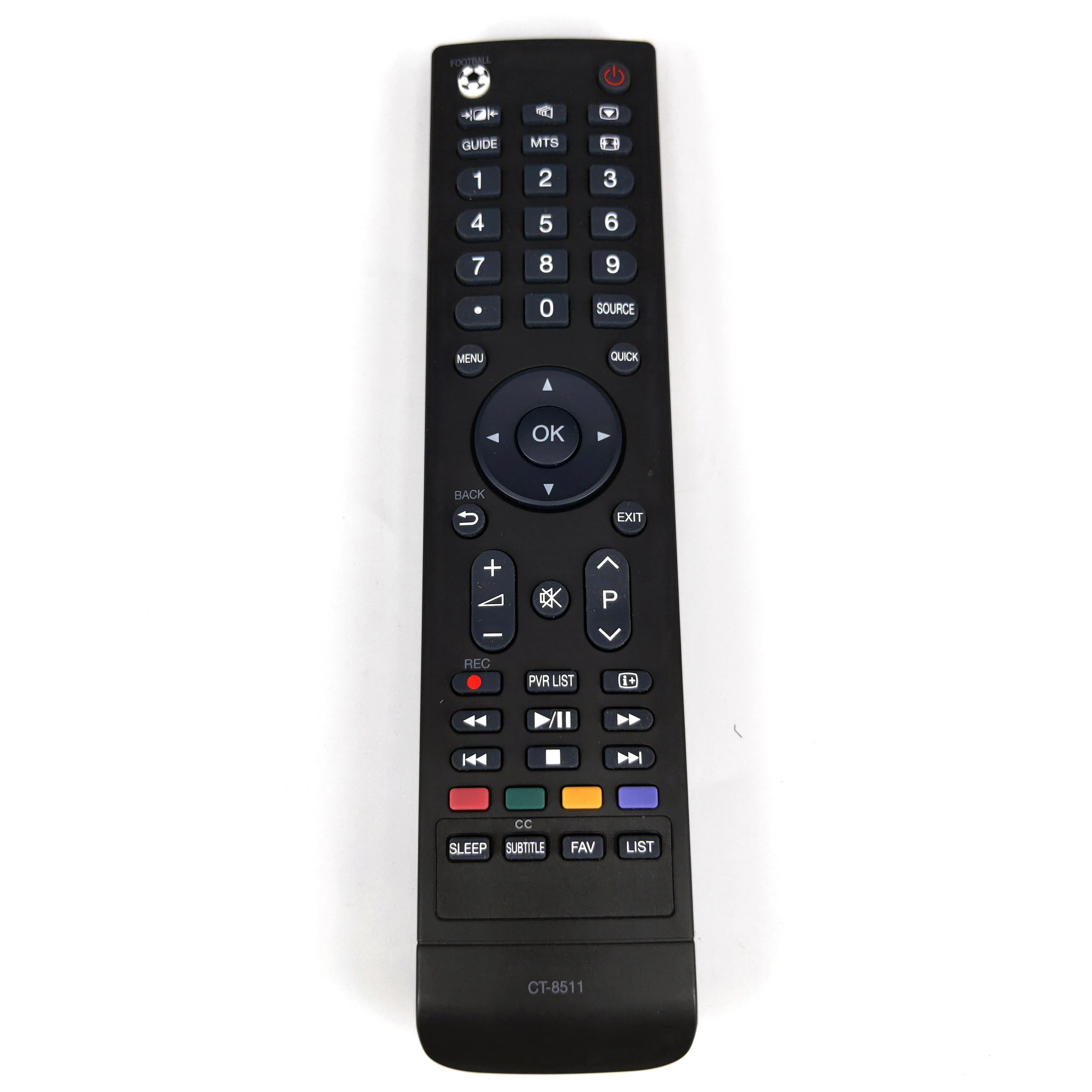 Новый оригинальный для Toshiba lcd tv пульт дистанционного управления CT 8511 футбол