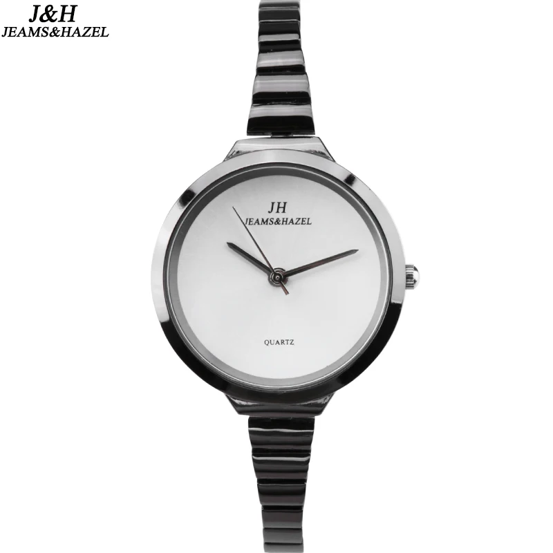 Новые модные высококачественные тонкие часы для женщин люксовый бренд браслет