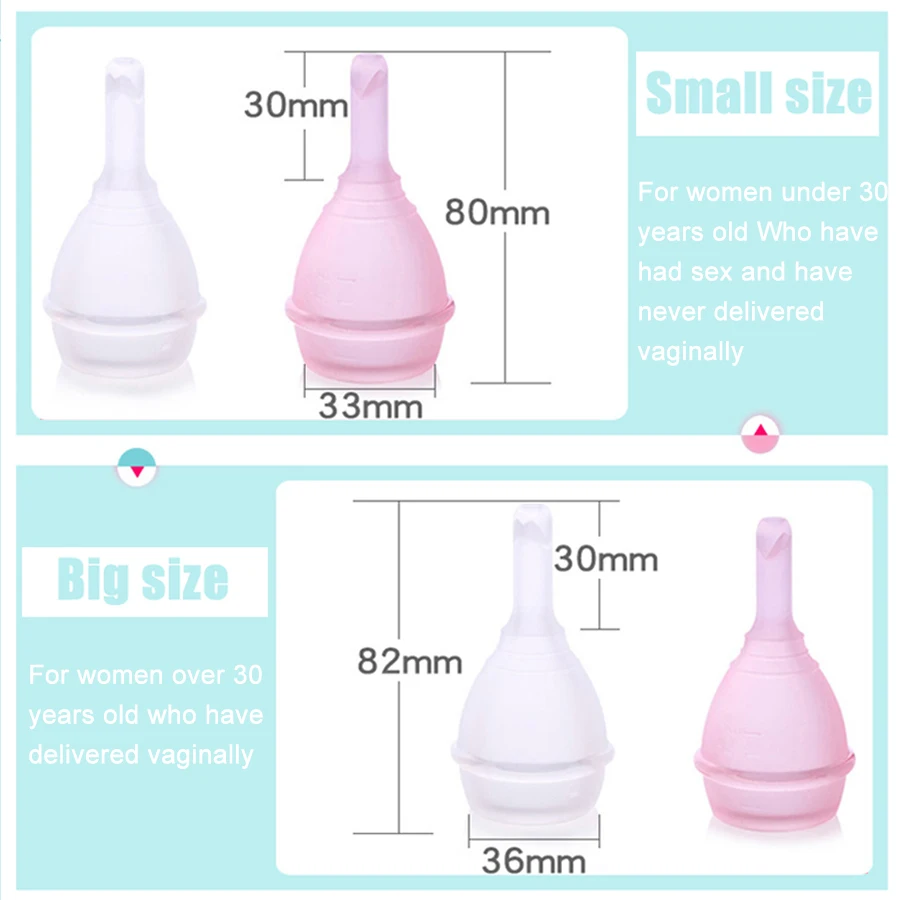 

Professional Menstrual Cup Drain Valves Practical Period Cups FDA Medical Grade Silicone Feminine Hygiene Product Reusable