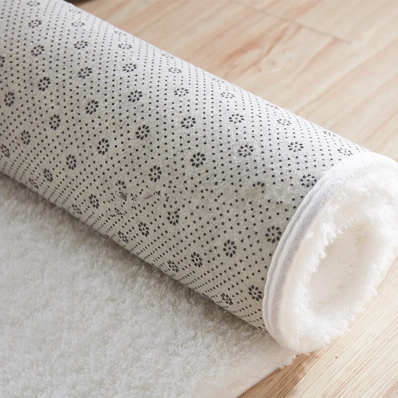 Утолщенный ковер из кожи ягненка диван для гостиной журнальный столик подушка