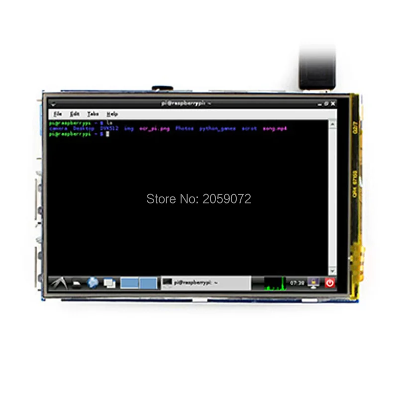 Raspberry Pi 3 5 дюймовый ЖК дисплей IPS tft pi lcd raspberry 480*320 сенсорный экран|Демонстрационные