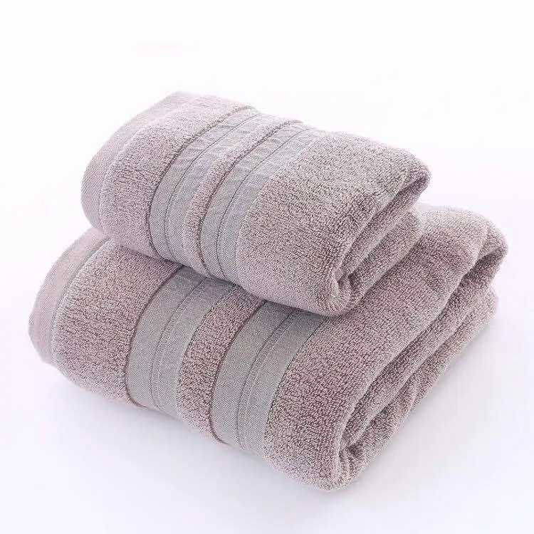 

LYN&GY Bath Towel Face Towels 3-Pieces Thicker Stripe Pattern Soft Towel Set Bathroom Super Absorbent toalhas de banho