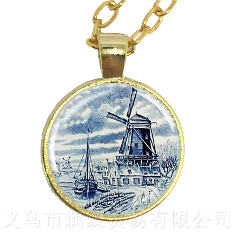 Ожерелье для путешествий по миру уникальный дизайн винтажная подвеска с