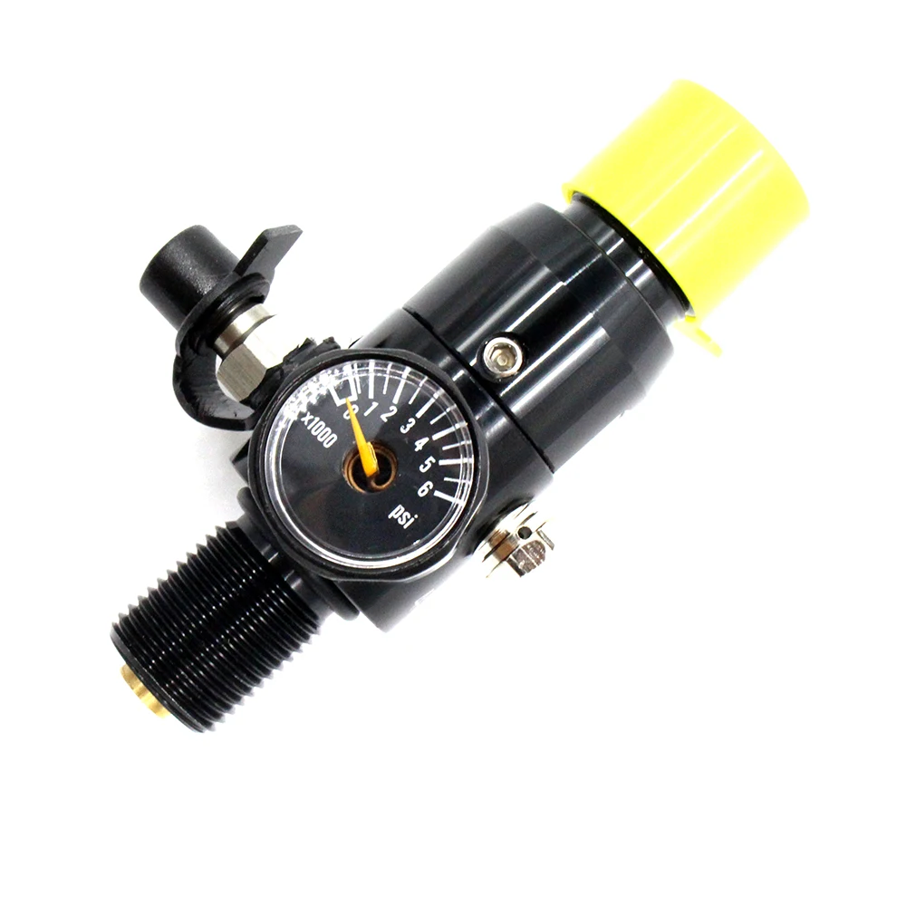 QUPB Paintball HPA Tank Regulator Valve M18*1.5 Thread Black REG001 | Accessories
