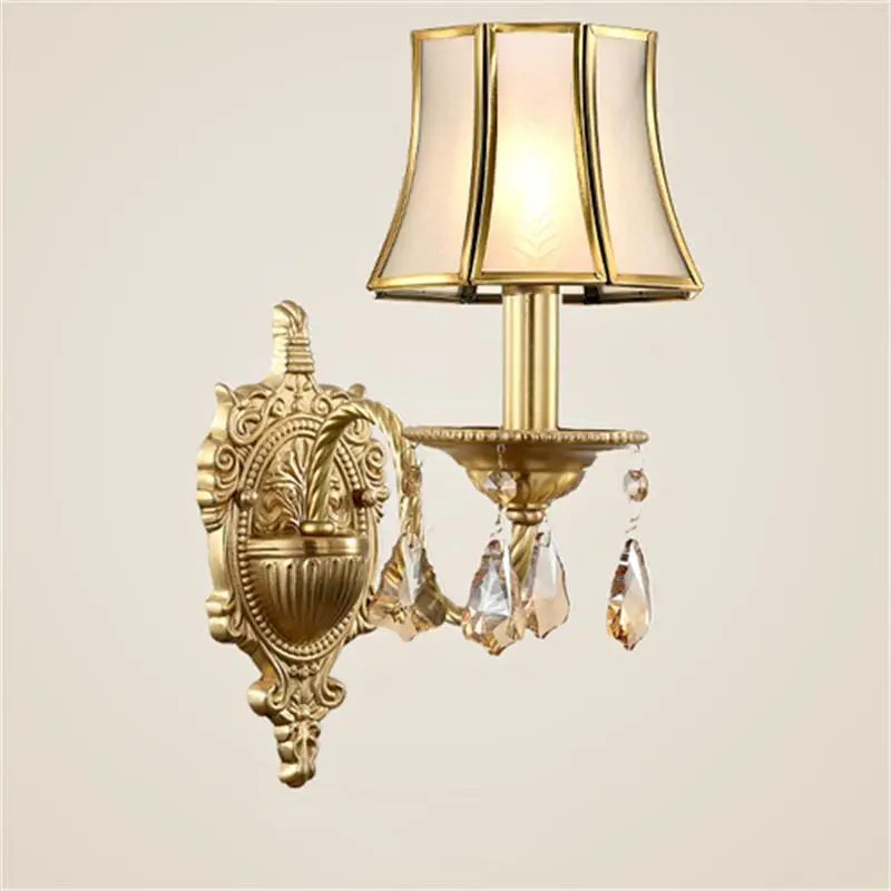 Европейский роскошный настенный светильник с аппликацией Murale Wandlamp Lampara Pared
