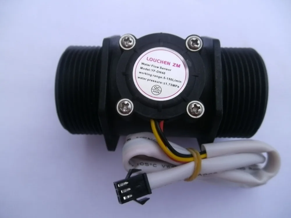 Расходомер расхода воды 2020 1 5 дюйма счетчик холла датчик переключения измеритель