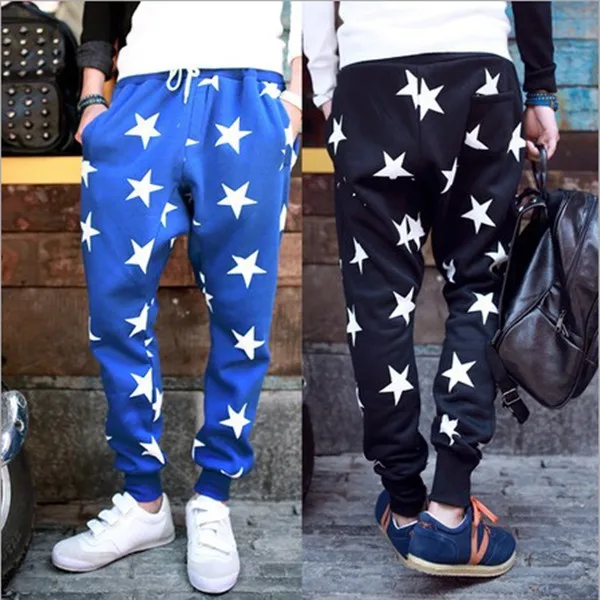 2017 hot star printing pants men military camouflage outdoors trousers fashion brand harem hip hop pants free global shipping