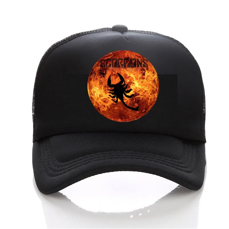 Лента со скорпионами бейсбольная кепка с принтом для мужчин и wo мужская летняя