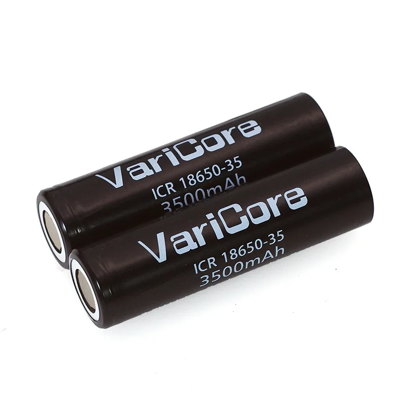 VariCore новый оригинальный ICR 18650 35 3500 мАч перезаряжаемый аккумулятор 3 7 в Высокая