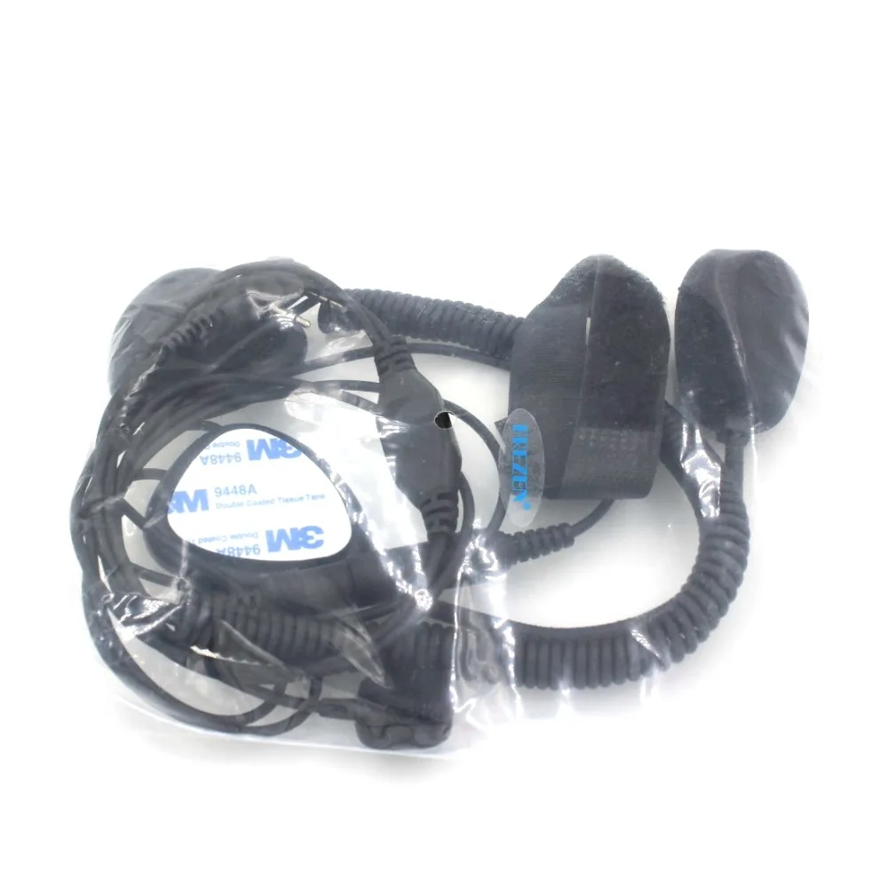 2 Pin палец PTT мотоциклетный шлем радио гарнитура микрофон для Kenwood 3207 BAOFENG UV5R UV5RA Ham