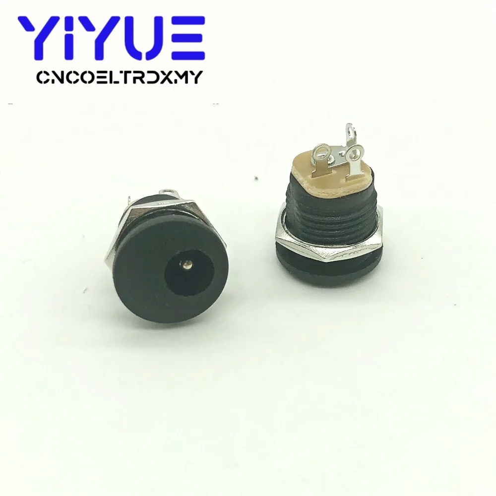10 шт./лот DC-022 5,5-2,1/5,5x2,1 мм DC разъем питания/DC разъем монтажная панель DC022