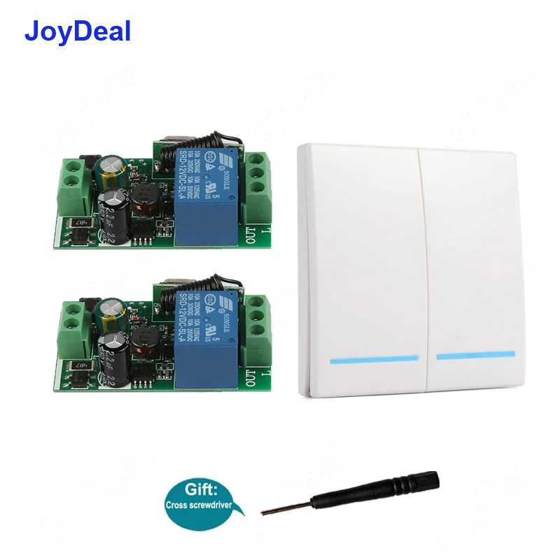 Пульт дистанционного управления для умного дома, 433 МГц, 220 В, 2 канала