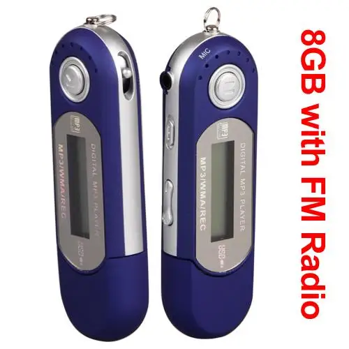MEMTEQ портативный mp3-плеер FM радио USB мини ЖК-экран Поддержка 8 ГБ флеш-накопитель MP3 музыкальный аудио плеер с наушником