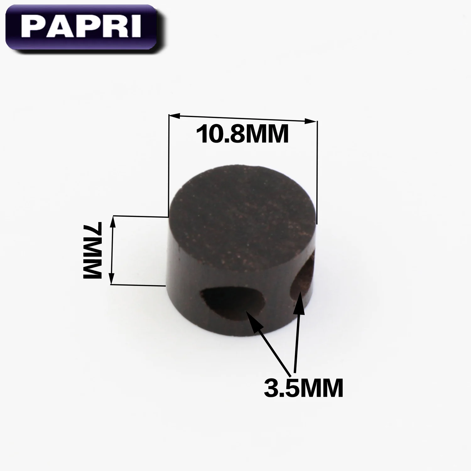 PAPRI новейший 1 шт. адаптер слайдер для DIY обновления кабеля наушников сплиттер один алюминиевый сплав сандалового дерева кабель брюки