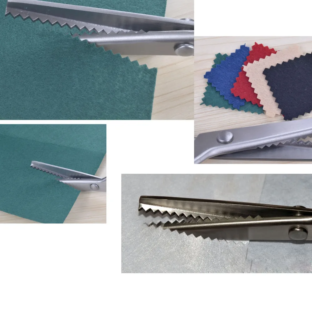 Профессиональный портной Ножницы Нержавеющая сталь Вышивание Швейные Зигзаг