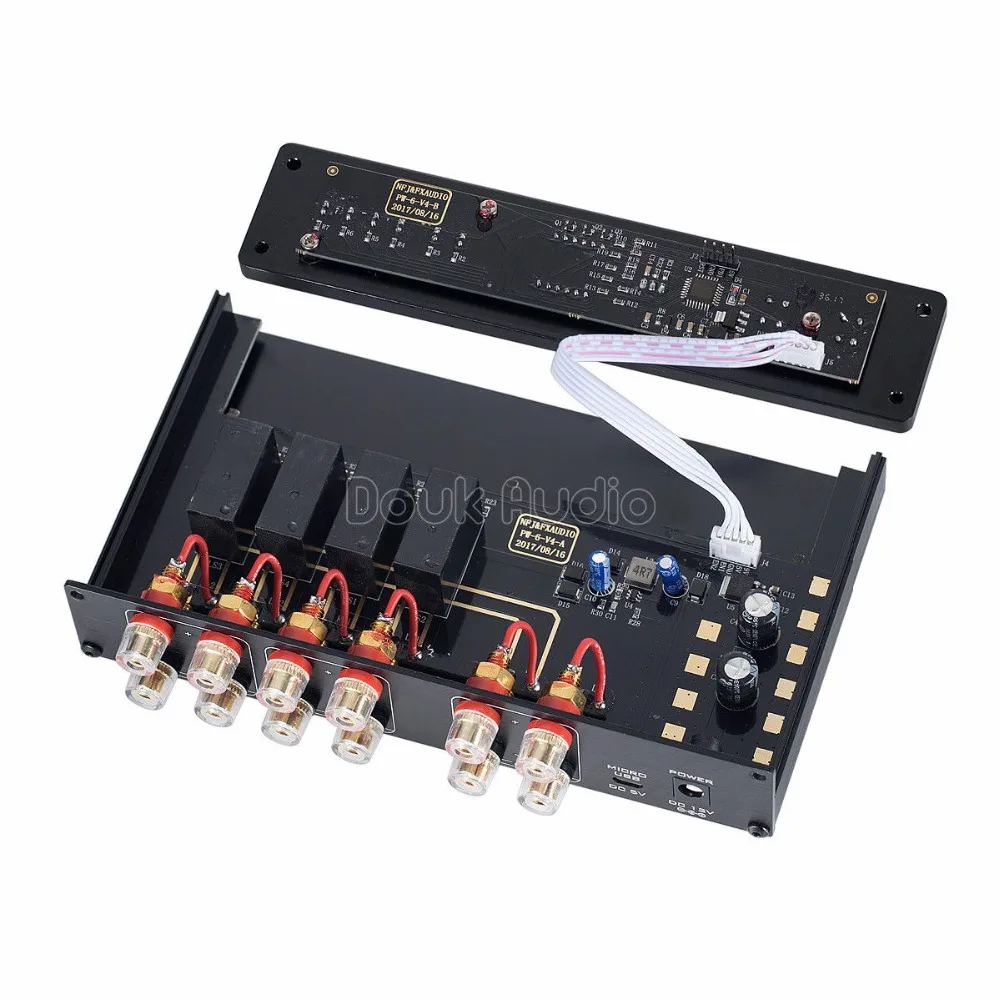 Nobsound FX-AUDIO PW-6 аудио коммутатор Spiltter селектор кроссовер 2-полосная Динамик компаратора усилителя