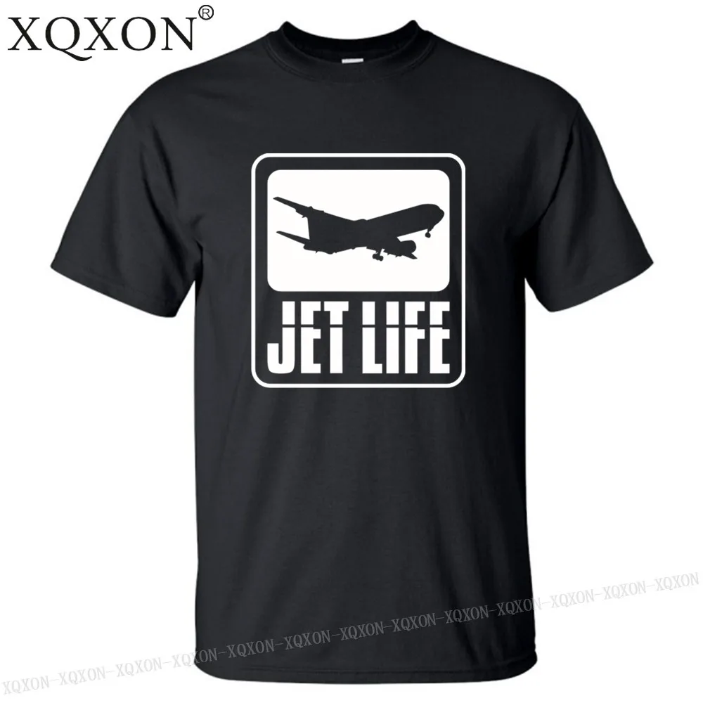 Футболка XQXON jetset с рисунком самолета путешествий отпуска летняя 100%
