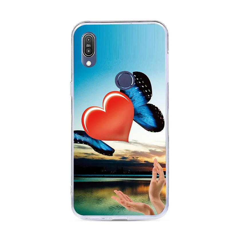 For Asus Zenfone Max Shot ZB634KL Case Silicone Soft TPU Painted Plus M2 Phone Back Covers Bag |