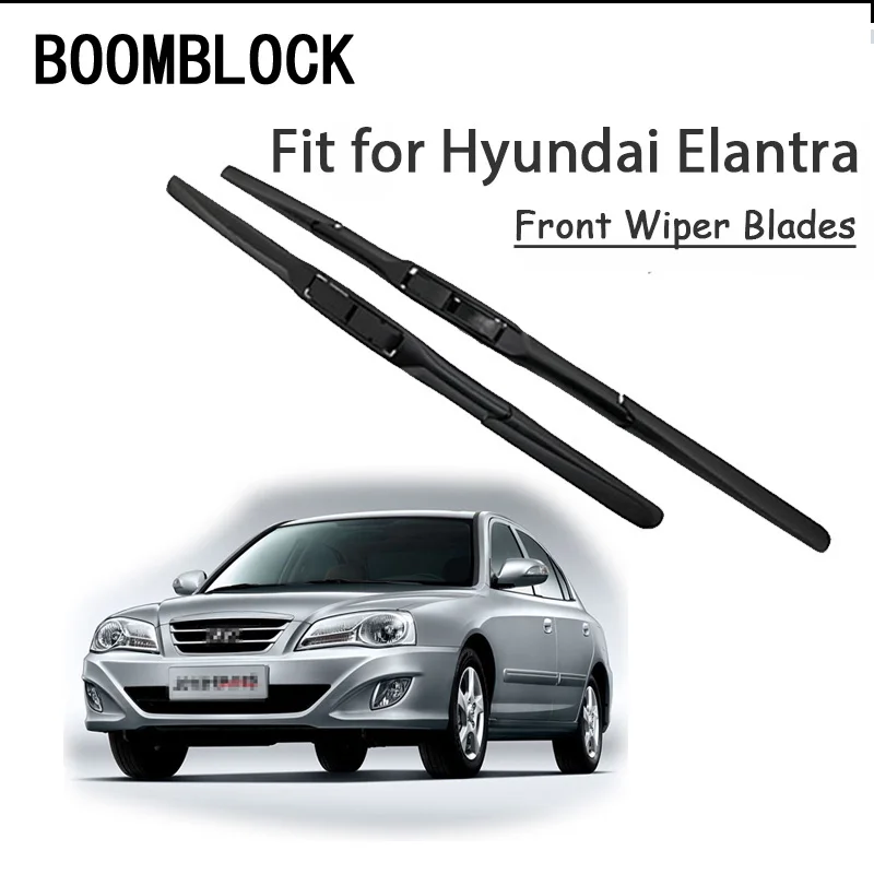 Щетки стеклоочистителя BOOMBLOCK для Hyundai Elantra XD HD MD 2015 2014 2000 2 шт.|Стеклоочистители| |
