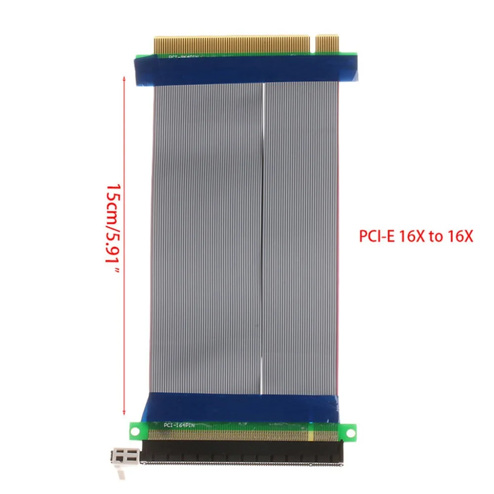 PCIe 16X PCI Express PCI-E до Райзер Расширитель карты адаптер гибкий кабель | Компьютеры и